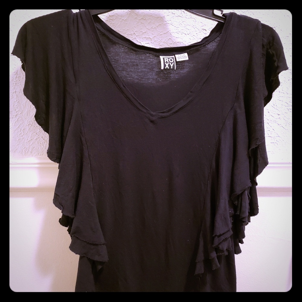 Black Roxy Top
